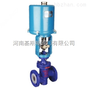 ZDLPF46(ZDLPWF46)襯氟電動(dòng)(波紋管)單座調(diào)節(jié)閥