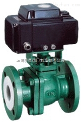 Q941F46電動(dòng)襯氟球閥